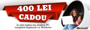 400 Lei cadou la cumpararea oricarui Laptop sau Desktop PC cu Windows item-thumbnail