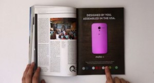 Print interactiv – reclama la Moto X item-thumbnail