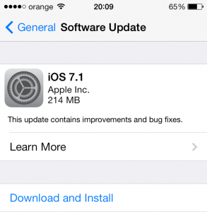 Apple lanseaza iOS 7.1 item-thumbnail