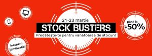 21 – 23 martie, reduceri la eMAG – STOCK BUSTERS item-thumbnail