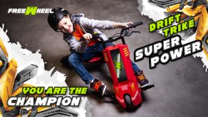 Tricicleta Electrica Freewheel Super Power Drift Trike Verde item-thumbnail