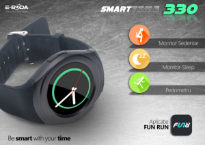 Testeaza noul smartwatch E-Boda Smart Time 330 item-thumbnail