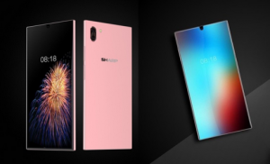 Smartphone cu ecran ce acopera carcasa item-thumbnail